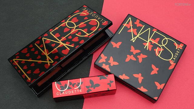 NARS(ナーズ)2021春新作コスメ クローデットコレクション「クローデット ブラッシュデュオ」「サンジェルマンデプレ アイシャドーパレット」レビュー・使用レポ・全色スウォッチ