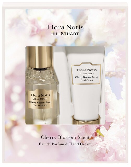 Flora Notis JILL STUART(フローラノーティス ジルスチュアート)2021春新作/限定「チェリーブロッサム オードパルファン&ハンドクリーム」