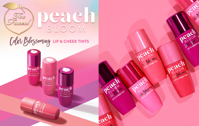 Too Faced/トゥー フェイスド「ピーチブルーム リップ&チーク ティント」