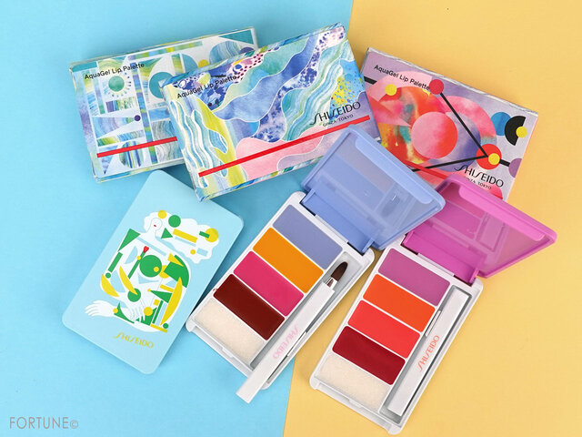 SHISEIDO アクアジェル リップパレット
