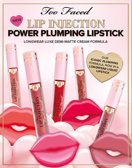 Too Faced(トゥー フェイスド)『パワー プランピング リキッド リップスティック』