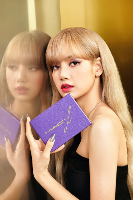 BLACKPINK LISA(リサ・マノバン)『M·A·C × L コレクション』
