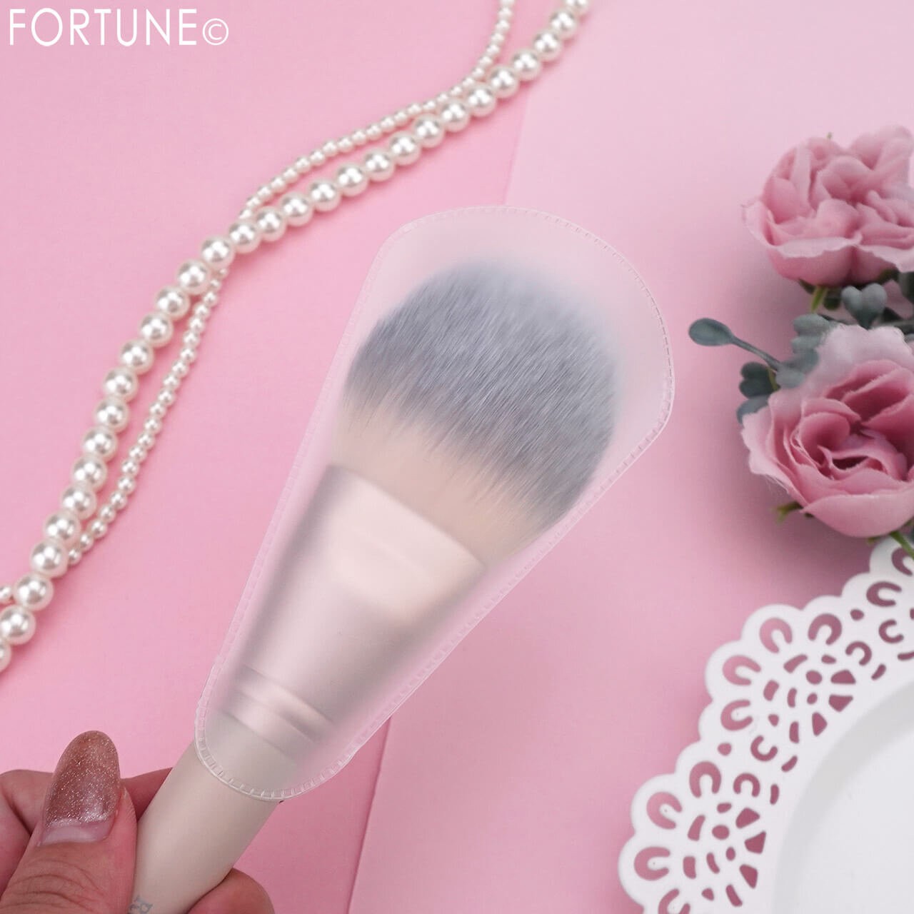 ROSY ROSA（ロージーローザ）　『パウダーファンブラシ PK』