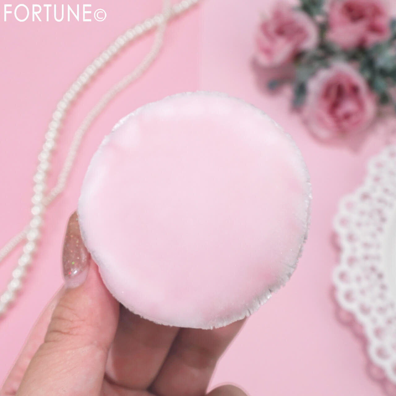 ROSY ROSA（ロージーローザ）　『ビロードタッチパフ 2P PK』