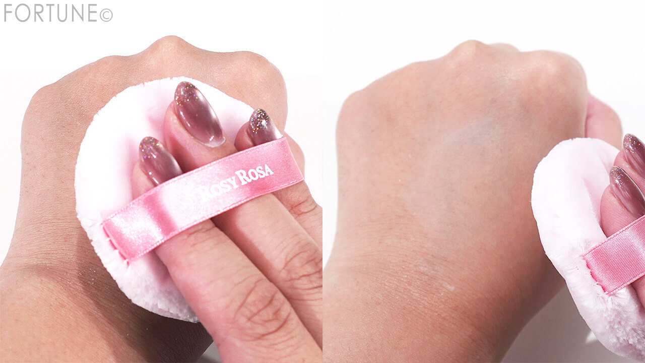 ROSY ROSA（ロージーローザ）　『ビロードタッチパフ 2P PK』