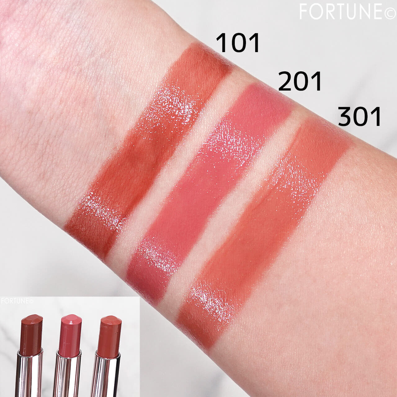 CEZANNE（セザンヌ）　『セザンヌ　ラスティンググロスリップN』　101　201　301　　