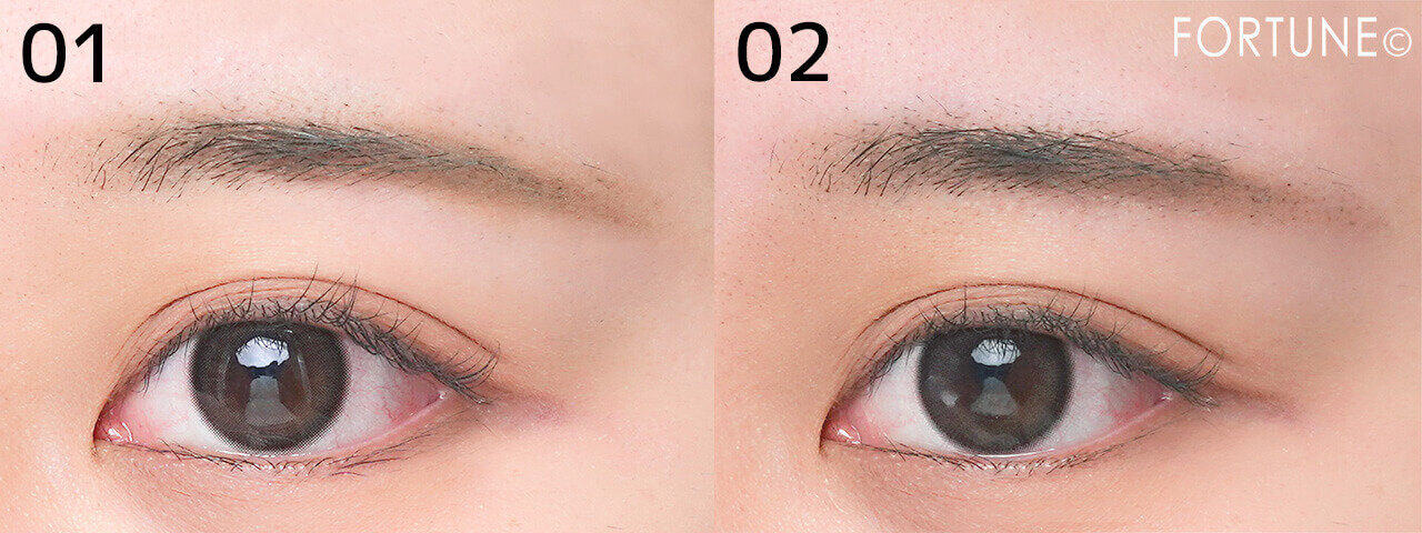 CEZANNE（セザンヌ）　　『セザンヌ　アイブロウ＆シェードパウダー』　01　02