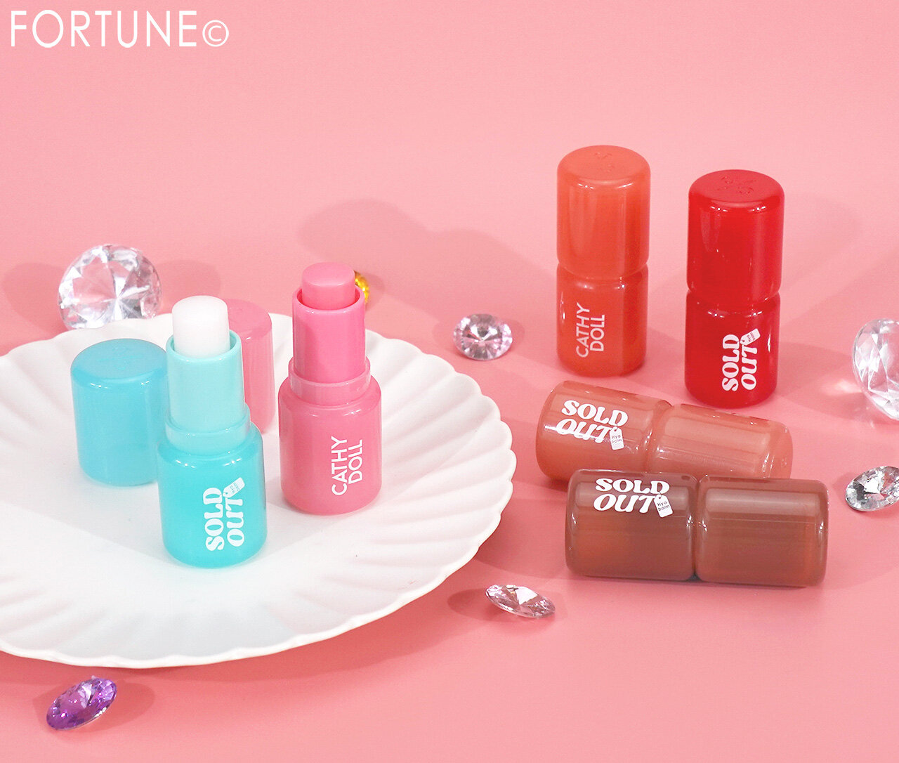 Cathy Doll（キャシードール）　2025年冬新作コスメ　『CathyDoll　ソールドアウトリップバーム』