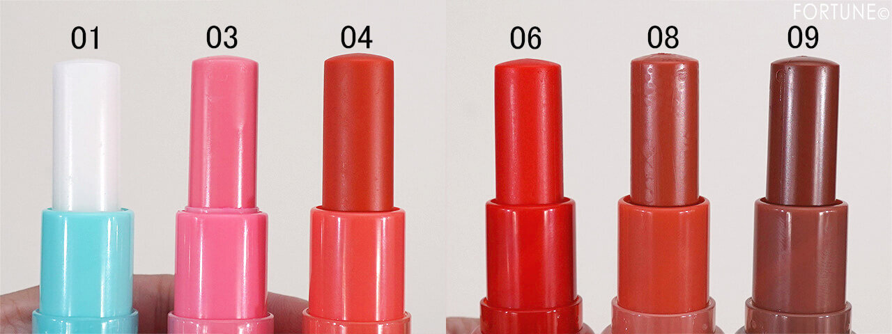 Cathy Doll（キャシードール）　『CathyDoll　ソールドアウトリップバーム』　01　03　04　06　08　09