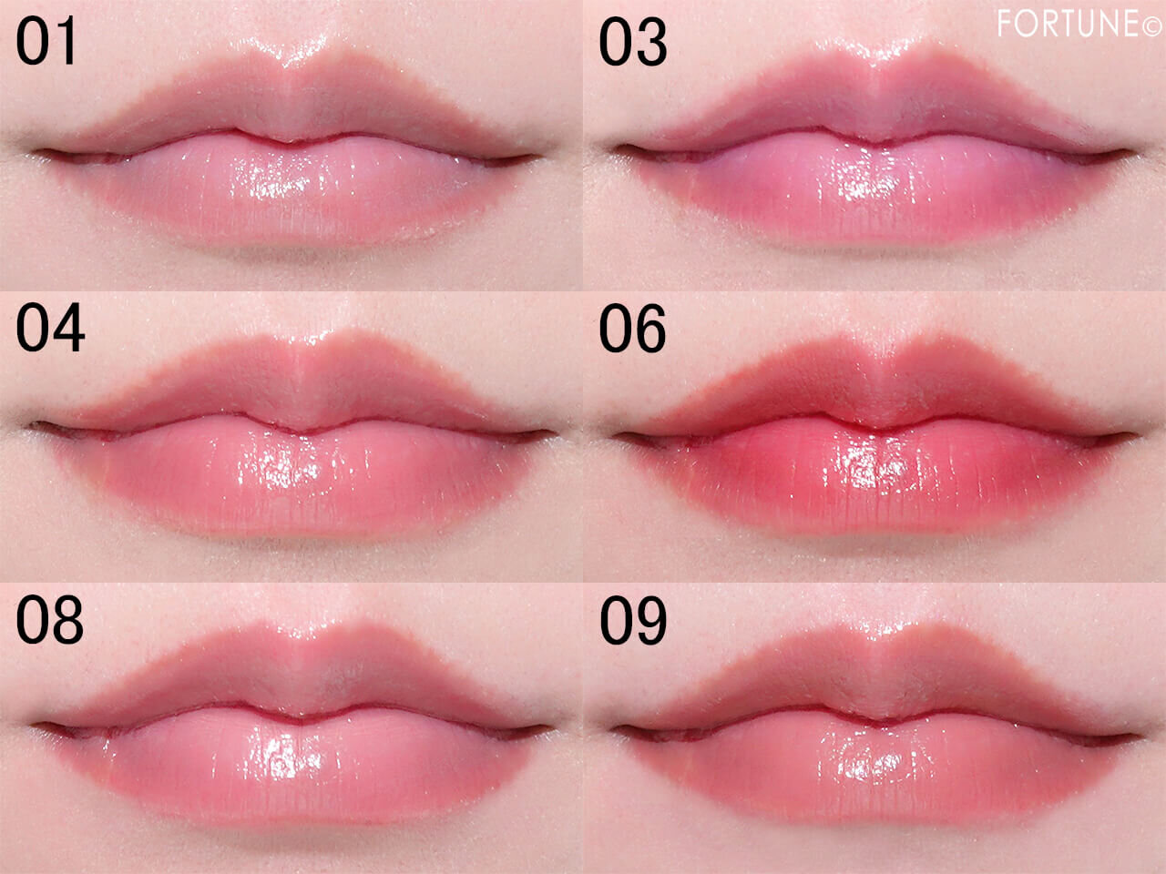 Cathy Doll（キャシードール）　『CathyDoll　ソールドアウトリップバーム』　01　03　04　06　08　09