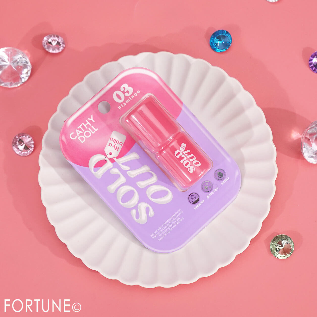 Cathy Doll（キャシードール）　2025年冬新作コスメ　『CathyDoll　ソールドアウトリップバーム』