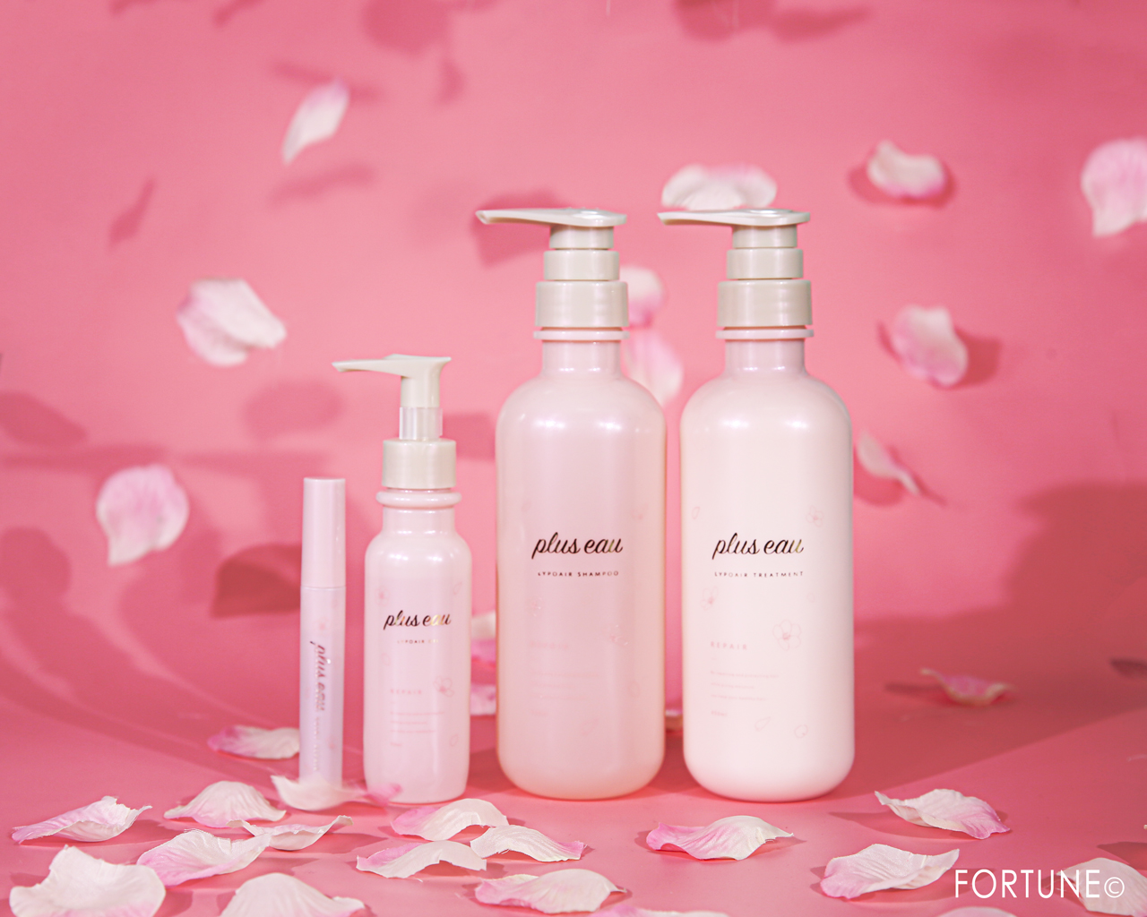 plus eau（プリュスオー）　2025年冬新作コスメ　桜シリーズ