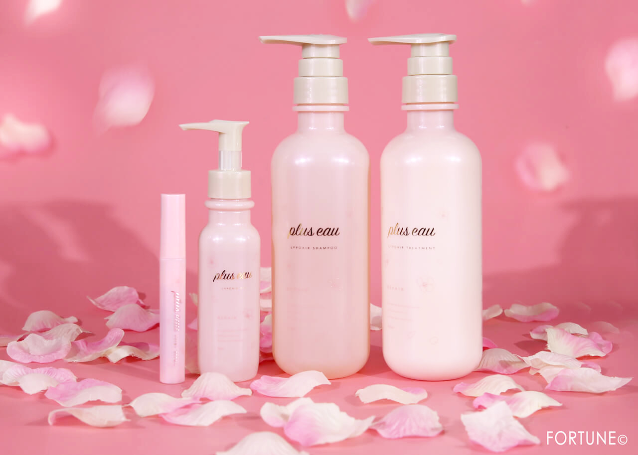 plus eau（プリュスオー）　数量限定　サクラシリーズ