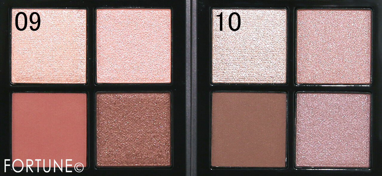 THREE（スリー）　『THREE スターゲージングアイシャドウクアッド』　09　10