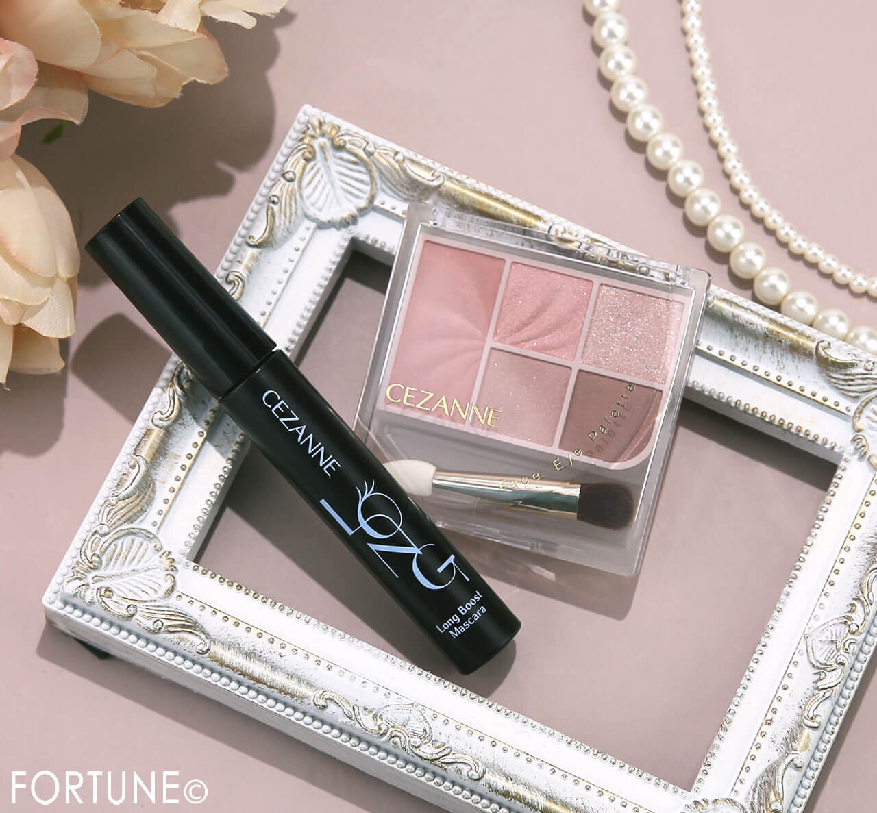 CEZANNE（セザンヌ）　2026年春新作コスメ　『セザンヌ　ロングブーストマスカラ』　『セザンヌ　フェイスアイパレット』