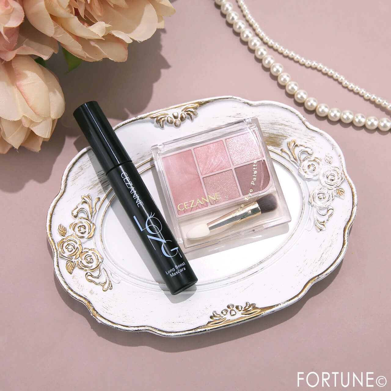 CEZANNE（セザンヌ）　2026年春新作コスメ　『セザンヌ　ロングブーストマスカラ』　『セザンヌ　フェイスアイパレット』