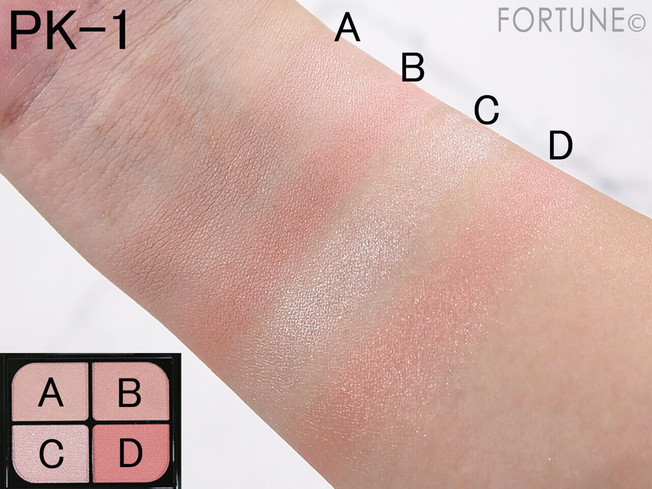 KATE（ケイト）　　『ケイト　バウンシーチークシャドウ』　　PK-1 　