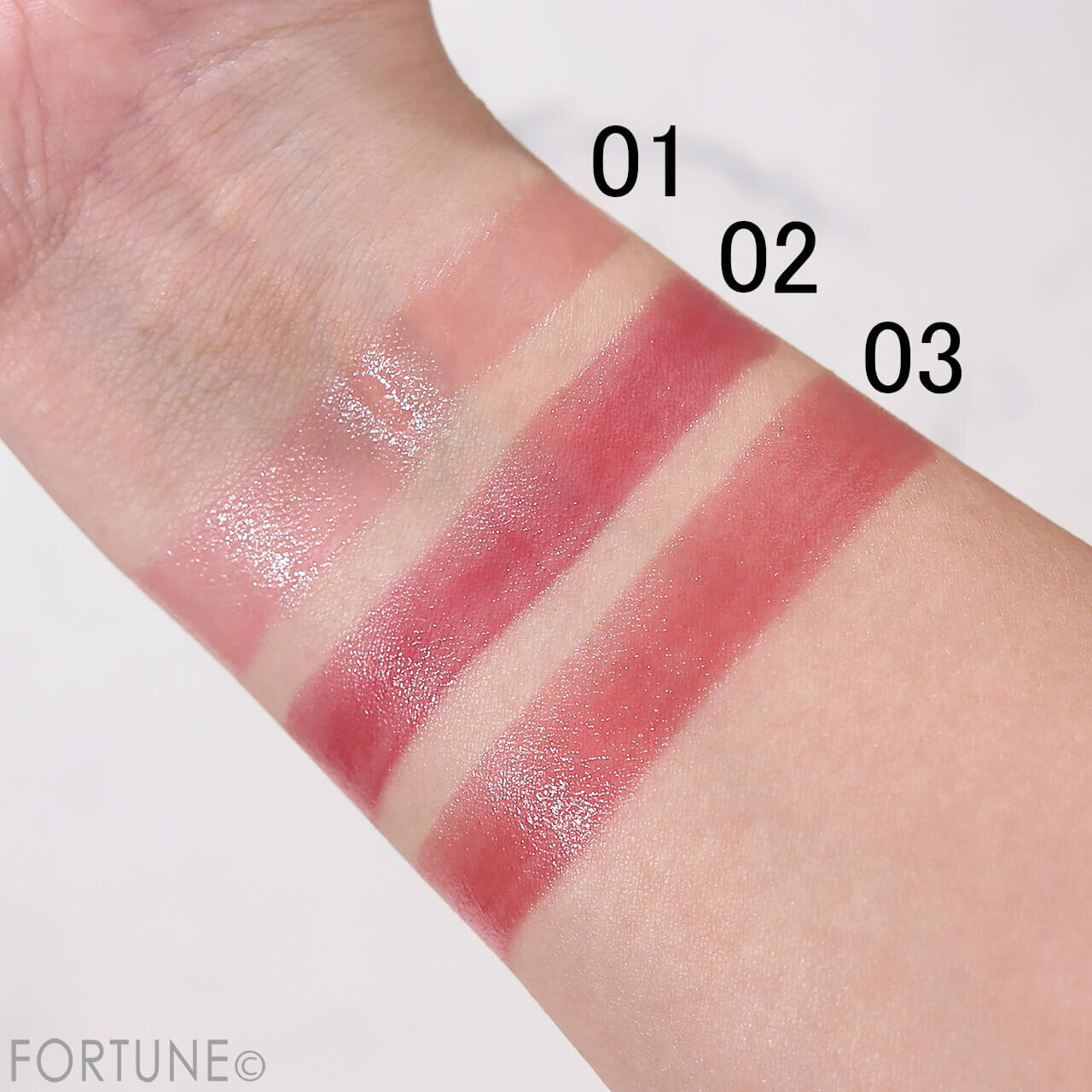 DECORTÉ（コスメデコルテ）　ルージュデコルテ　ティント ＆ プランプ　01 02 03