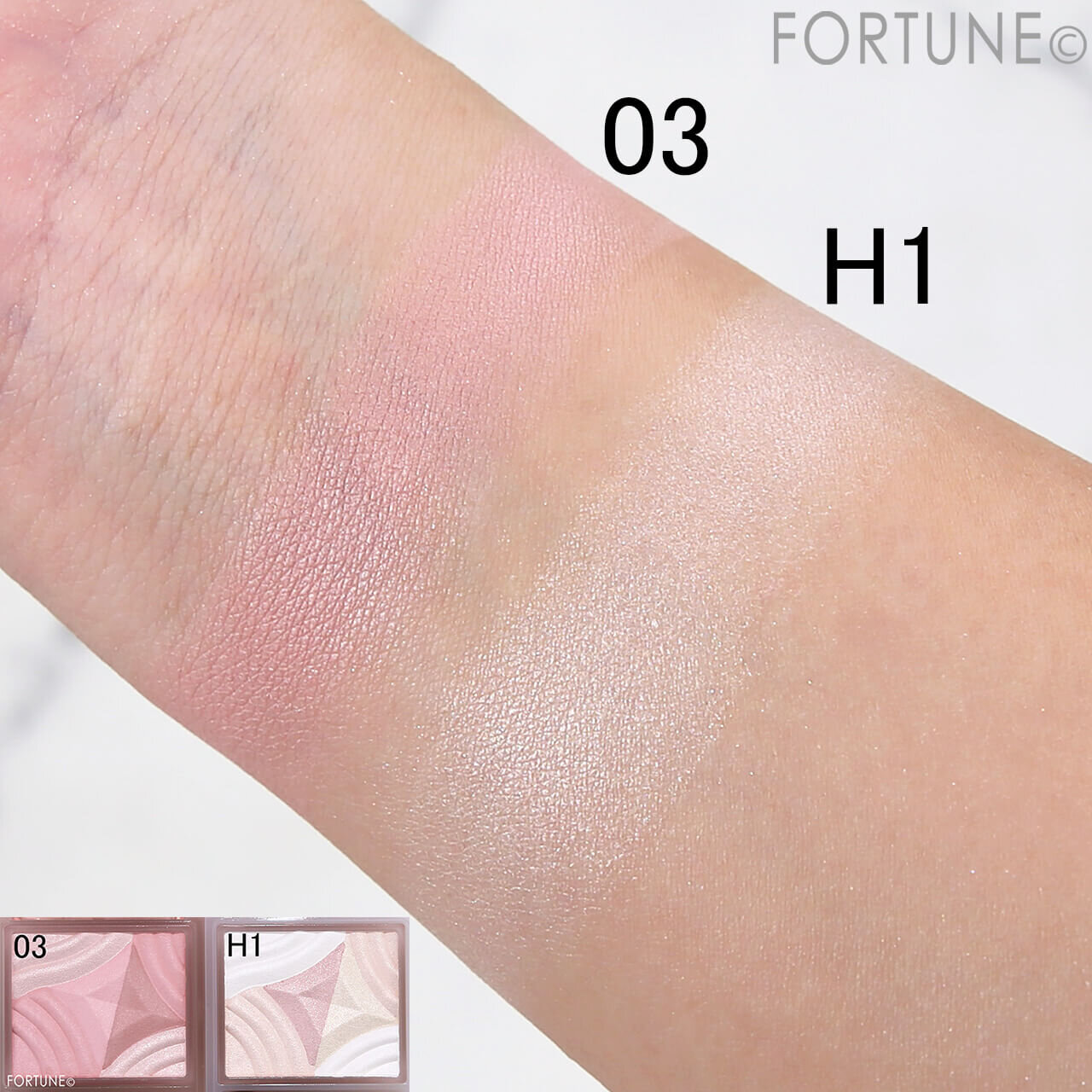 CEZANNE（セザンヌ）　　『セザンヌ　ブレンドカラーチーク』　03　H1