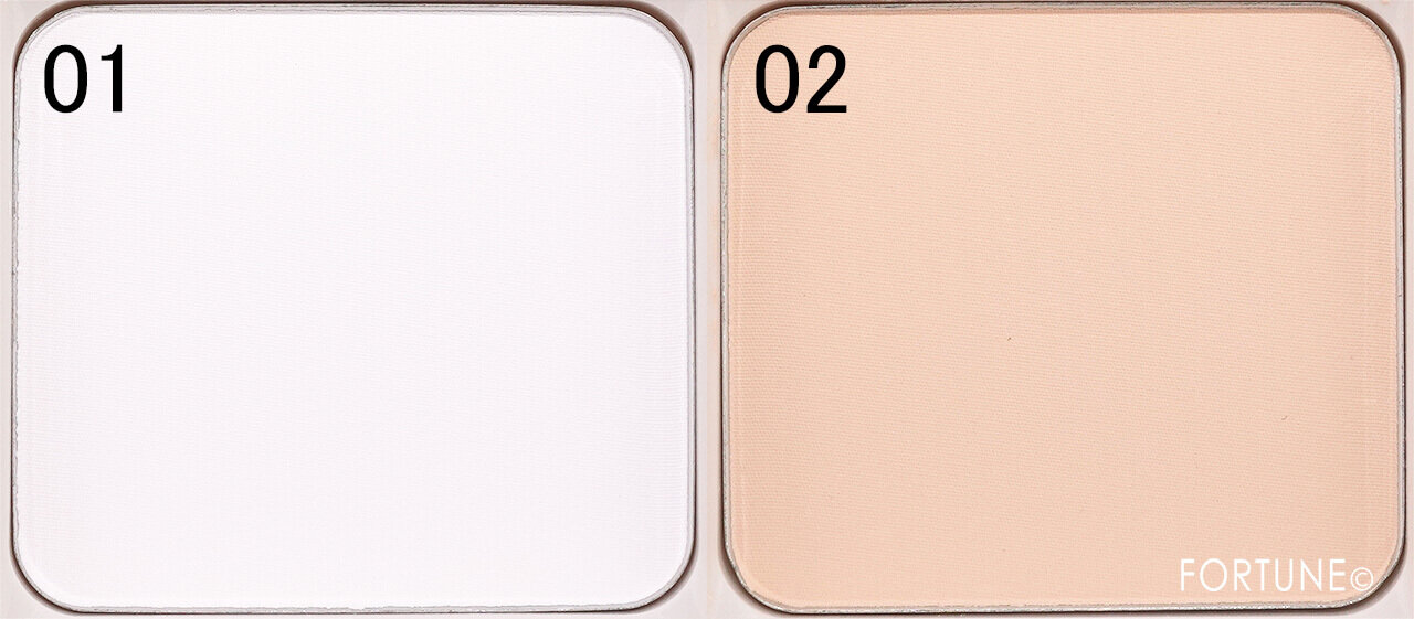 Pyt（ピュット）　『GENBA SKIN PRESSED POWDER（ゲンバスキンプレストパウダー）』　01　02
