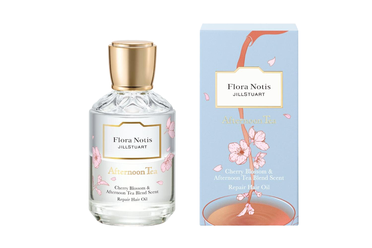 Flora Notis JILL STUART（フローラノーティス ジルスチュアート） チェリーブロッサム＆アフタヌーンティーブレンド リペアヘアオイル
