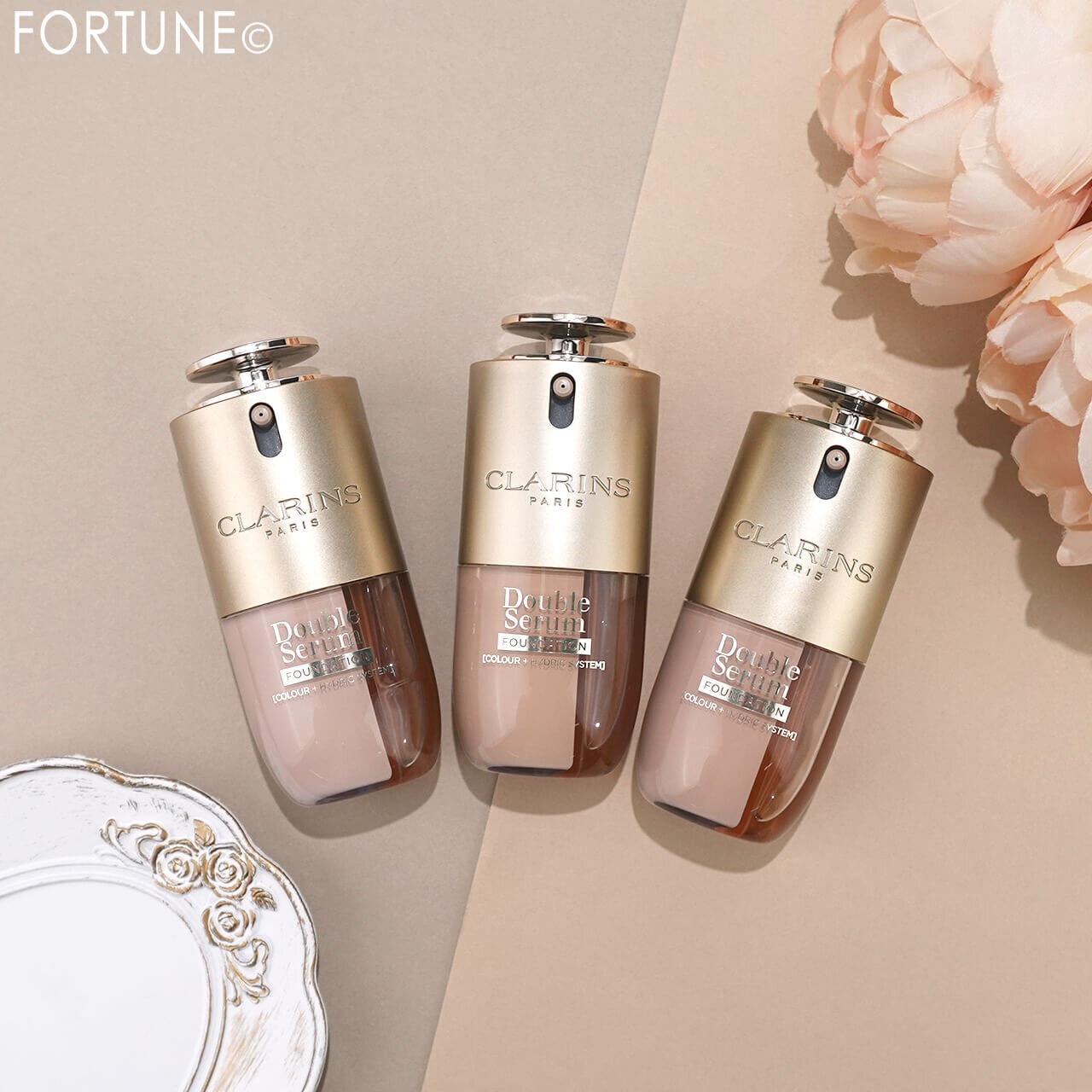 CLARINS（クラランス）　　『ダブル セーラム ファンデーション』　