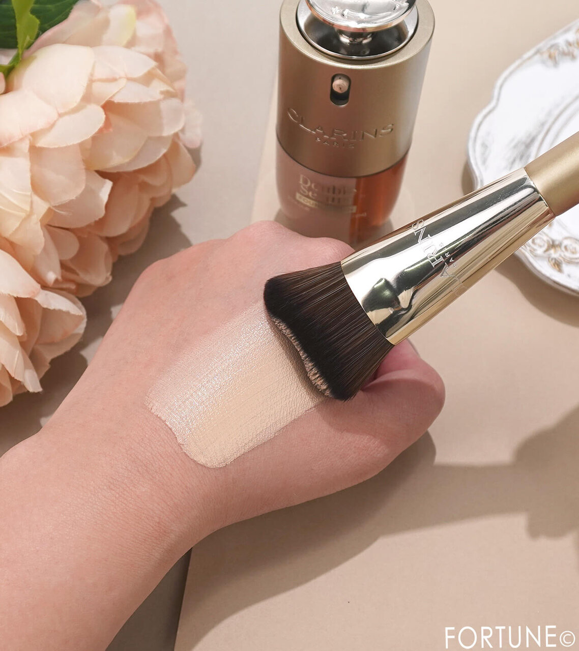 CLARINS（クラランス）　　『カッサ ファンデーションブラシ』　