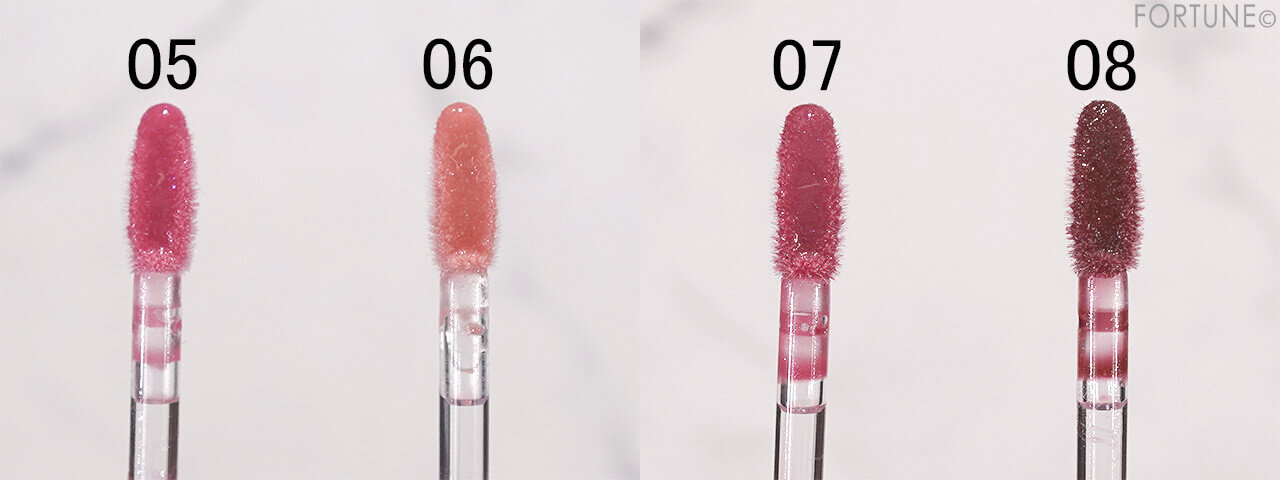 DAISY DOLL by MARY QUANT（デイジードール バイ マリークワント）　　『デイジードール ジュエリー シロップ グロス』　05　06　07　08