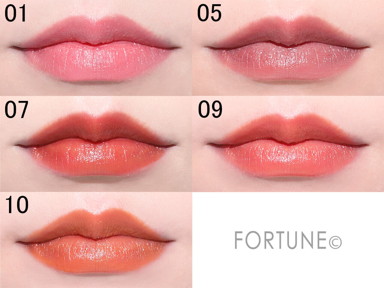 BabyBright（ベイビーブライト）　ジェラート アイスティント　01 05 07 09 10 スウォッチ