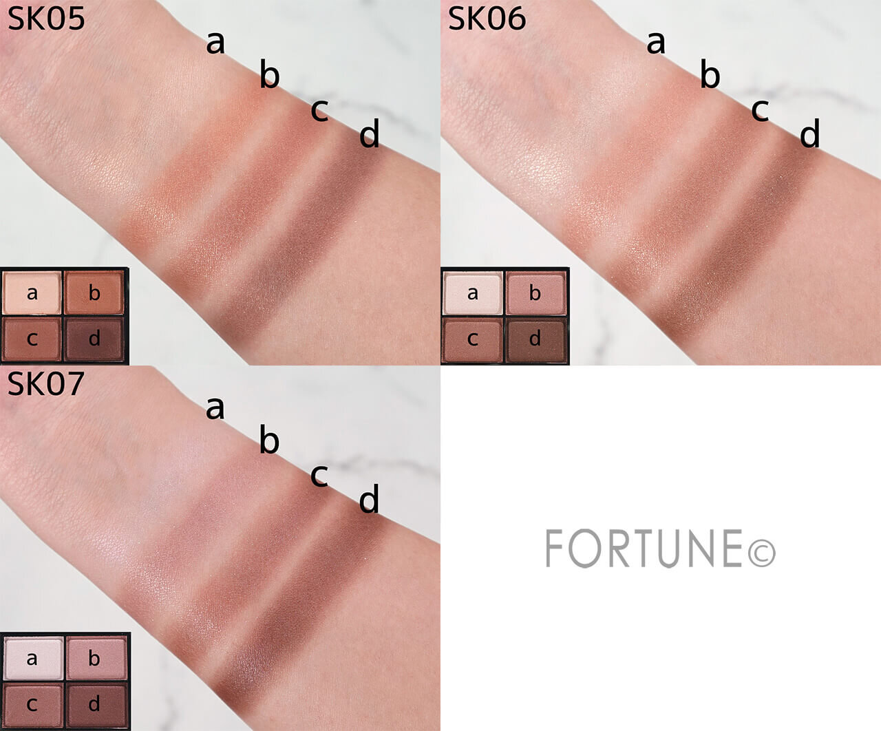 excel（エクセル）　『スキニーリッチシャドウ　N』　　SK05　SK06　SK07