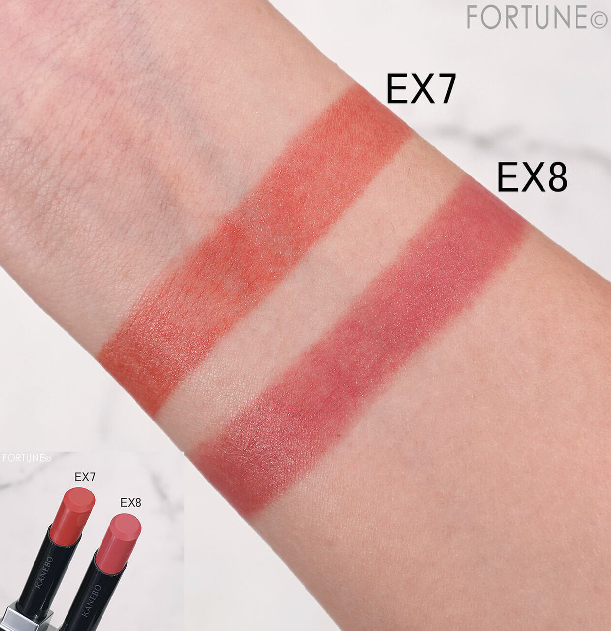 KANEBO（カネボウ）　『カネボウ　ルージュスターブリーズ』　EX7　EX8「
