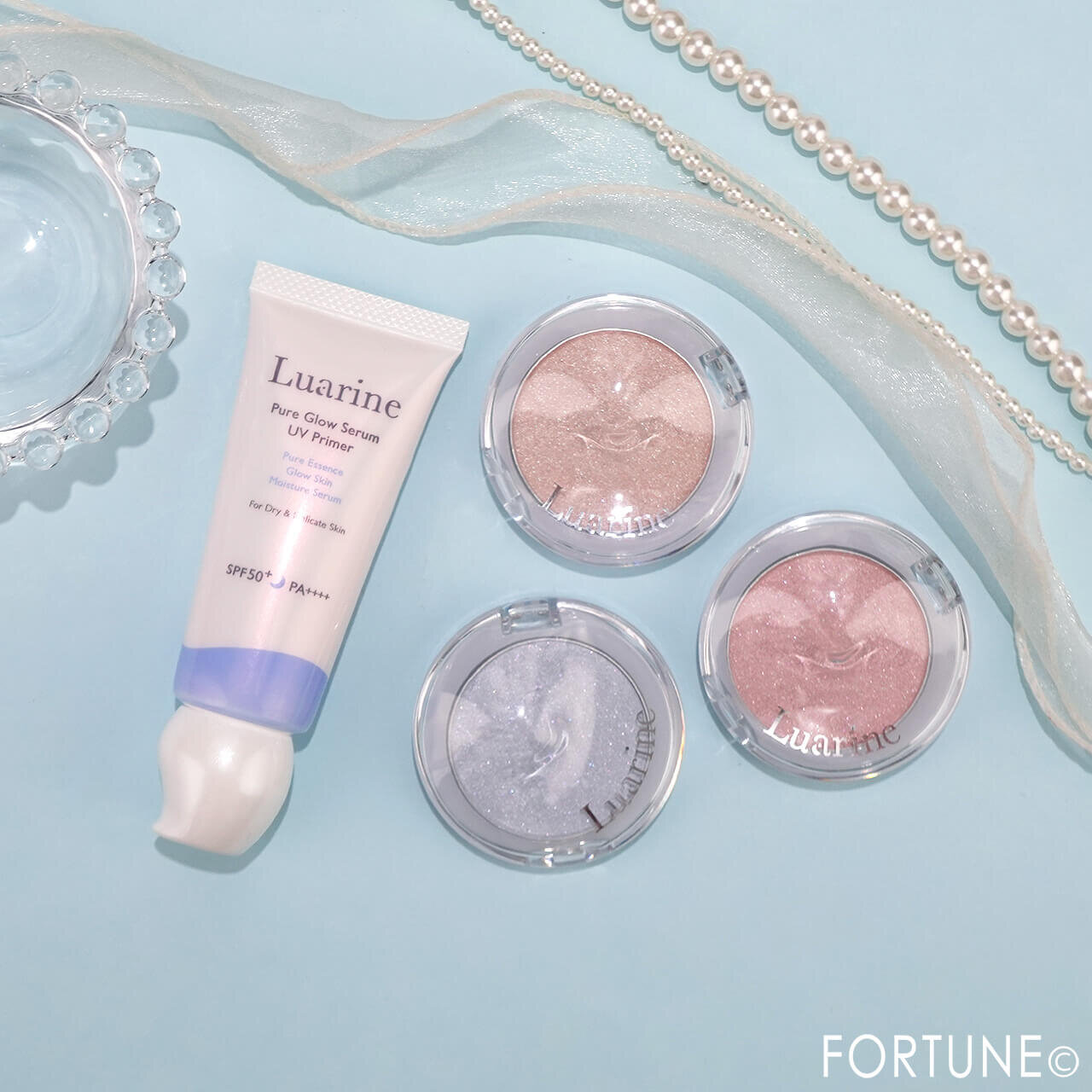 Luarine（ルアリン）　　2026年春新作コスメ　『ルアリン　ピュアグロウセラム　UV プライマー』