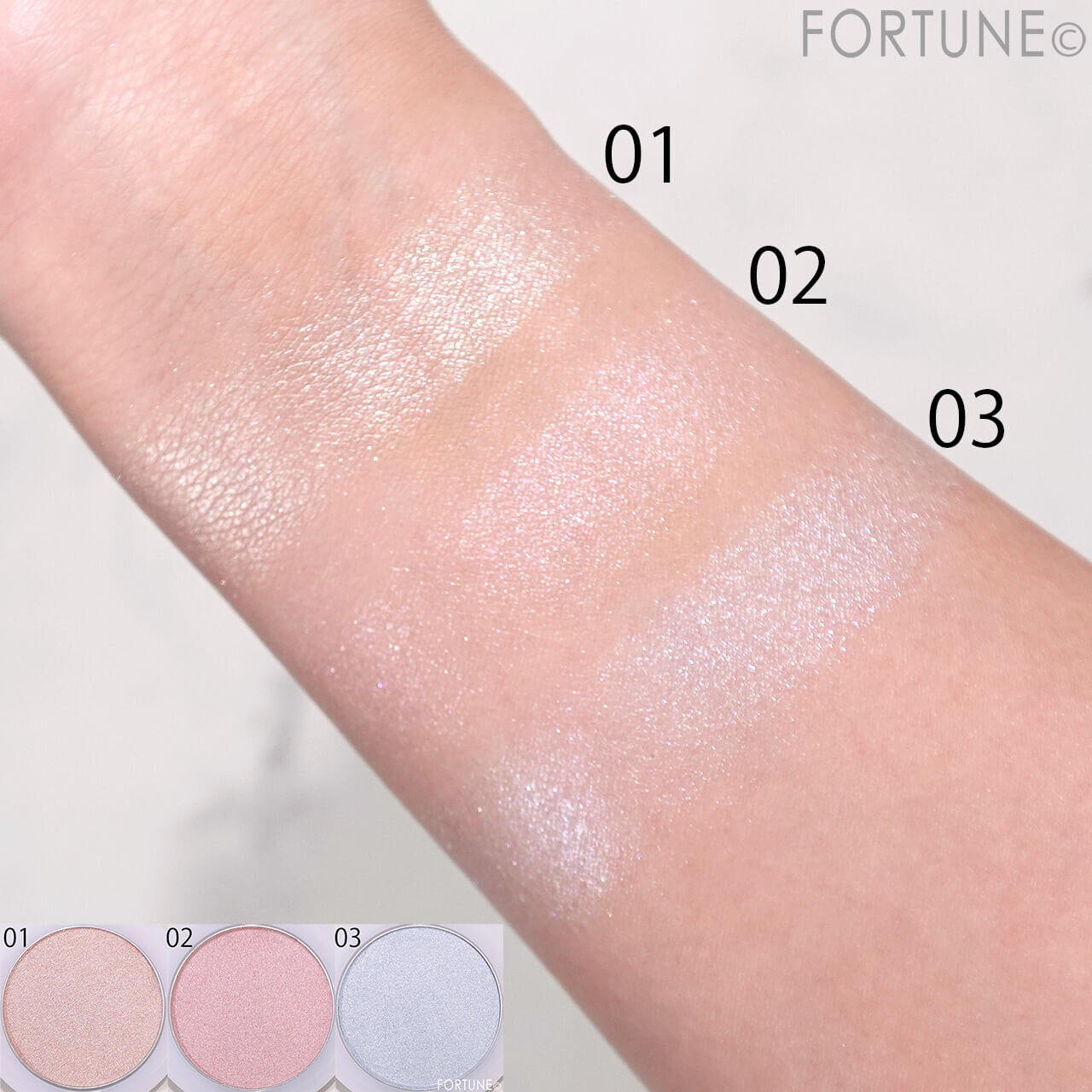 Luarine（ルアリン）　『ルアリン　シーヴェールハイライター』　01　02　03