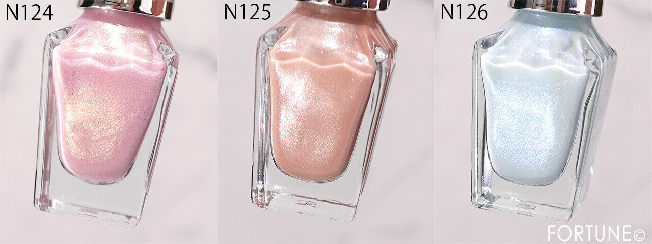 CANMAKE（キャンメイク）　『カラフルネイルズ』　N124  N125  N126