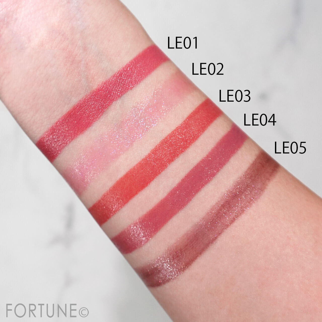 SHISEIDO（資生堂）　テクノサテン ジェル リップスティック　限定　LE01 LE02 LE03 LE04  LE05 