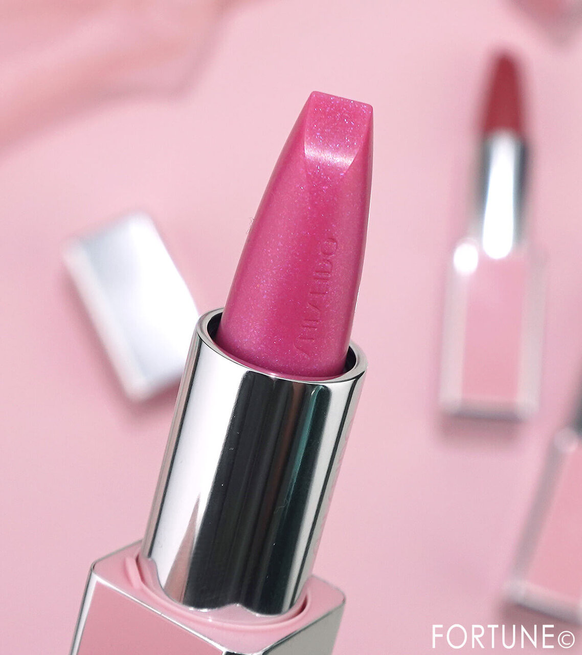 SHISEIDO（資生堂）　テクノサテン ジェル リップスティック　 限定ピンクコレクション