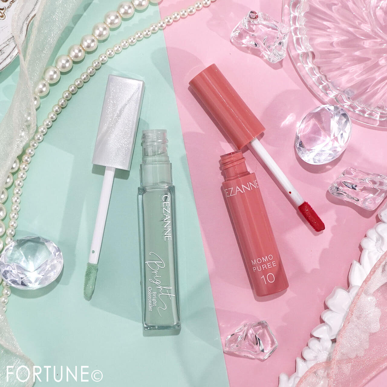 CEZANNE（セザンヌ）2026年秋新作コスメ『セザンヌ　ブライトカラーシーラー』『セザンヌ　ウォータリーティントリップ』