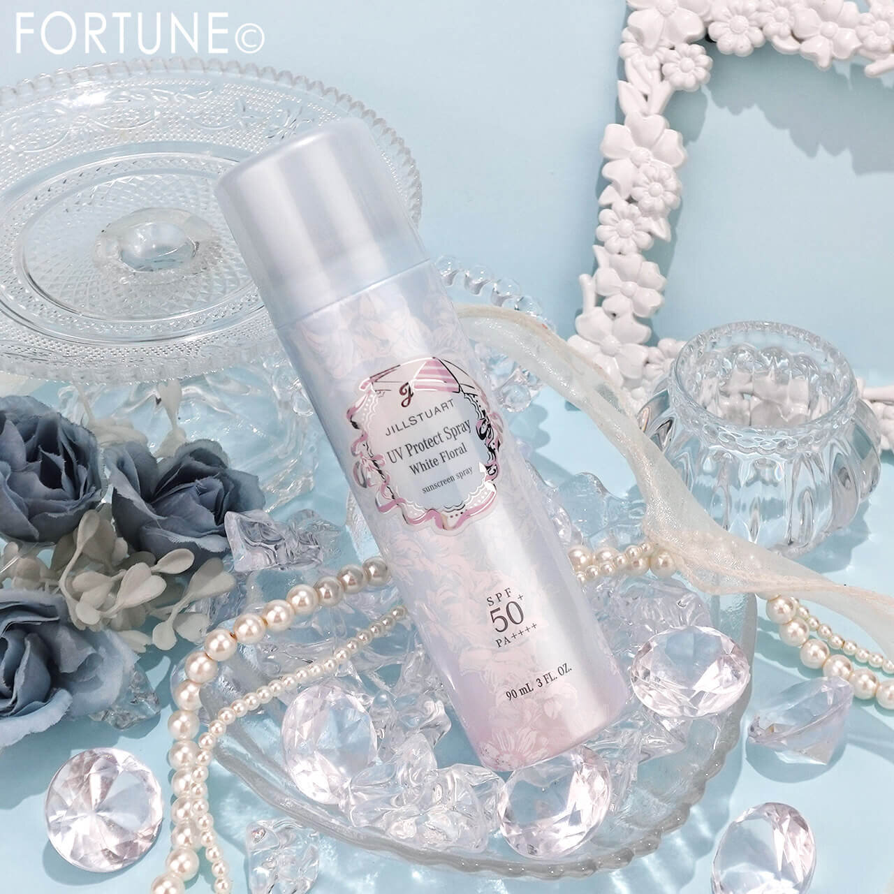 JILL STUART Beauty（ジルスチュアート　ビューティ）『ジルスチュアート　ホワイトフローラル　UVプロテクトスプレー』