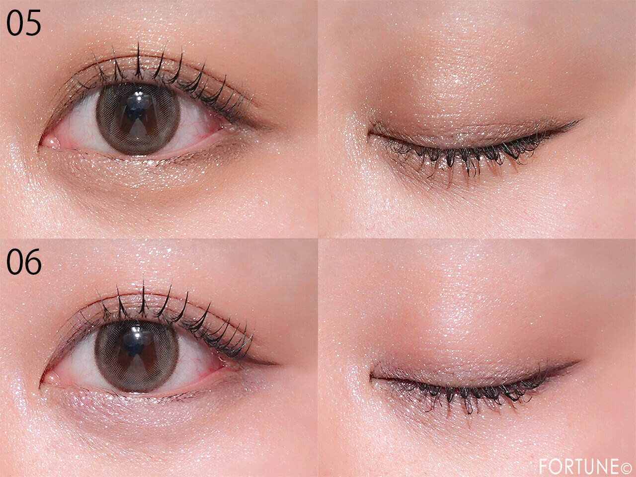 JILL STUART Beauty（ジルスチュアート　ビューティ）『ジルスチュアート　ドレスドブルーム アイズ』05、06