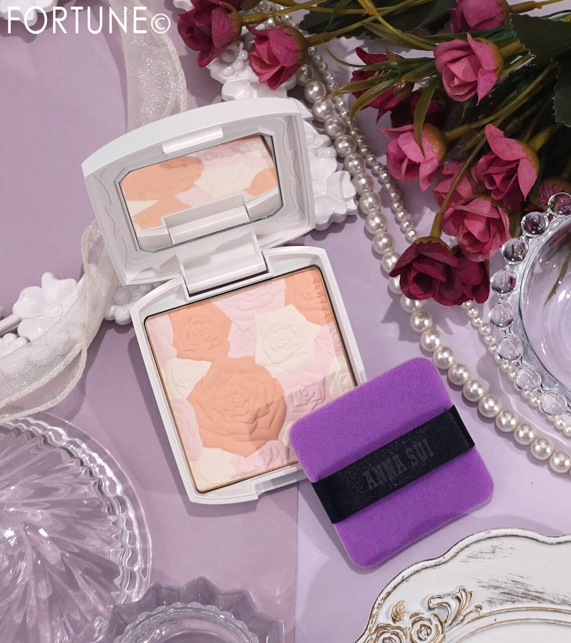 ANNA SUI COSMETICS（アナ スイ コスメティックス）　アナ スイ ローズ プレスト パウダー