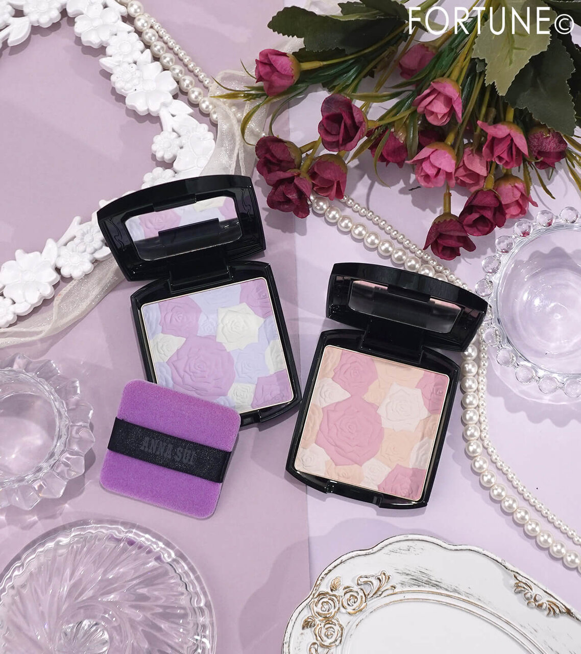 ANNA SUI COSMETICS（アナ スイ コスメティックス）　アナ スイ ローズ プレスト パウダー