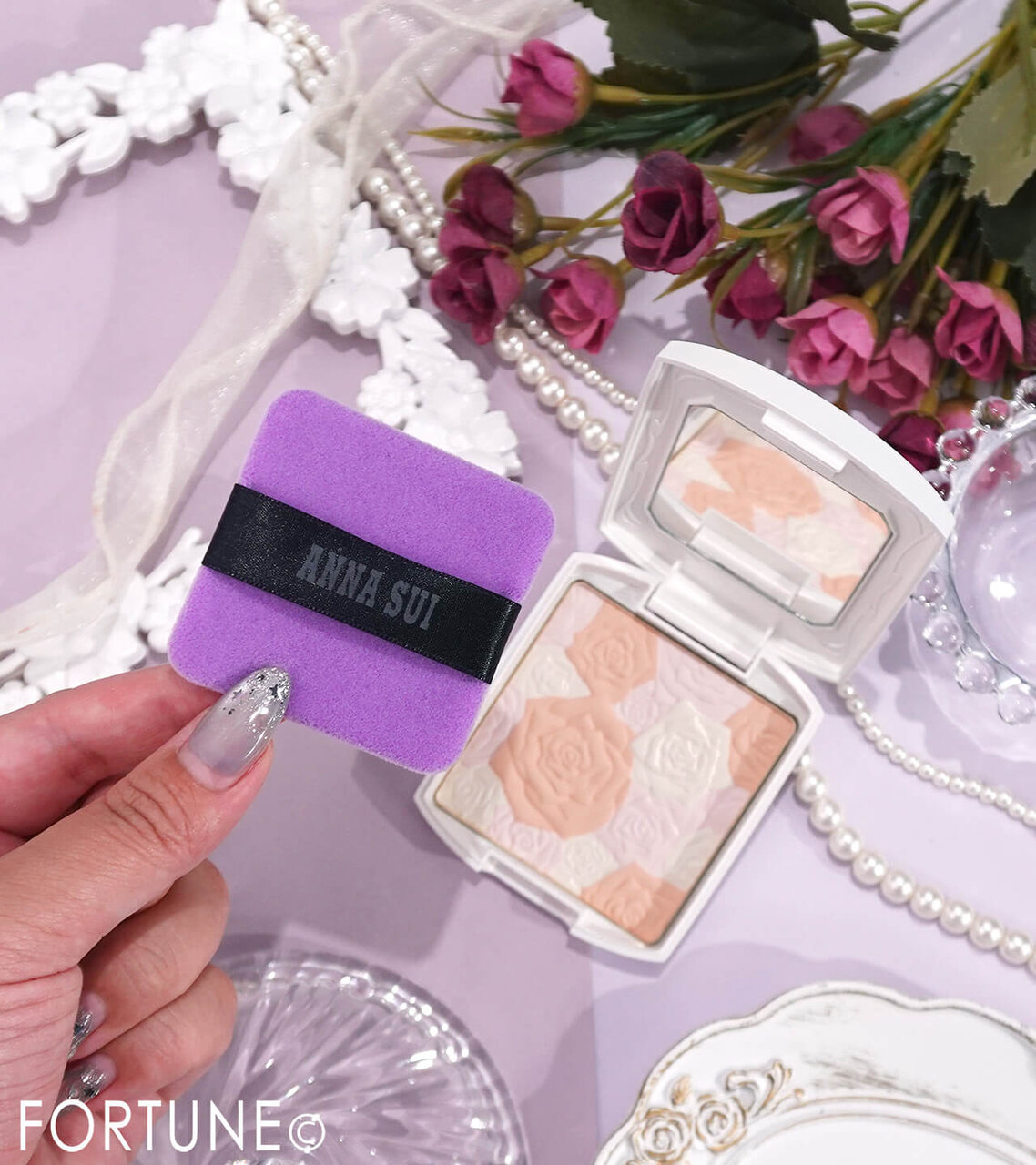 ANNA SUI COSMETICS（アナ スイ コスメティックス）　アナ スイ ローズ プレスト パウダー
