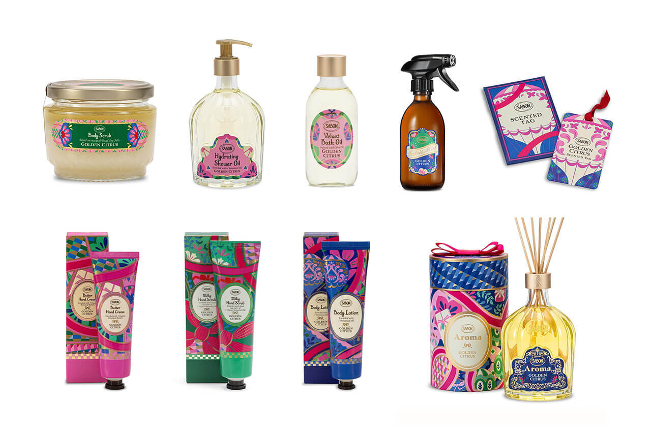 【10/22発売】SABON（サボン）｜2026年クリスマスコレクション「ゴールデン・シトラス」