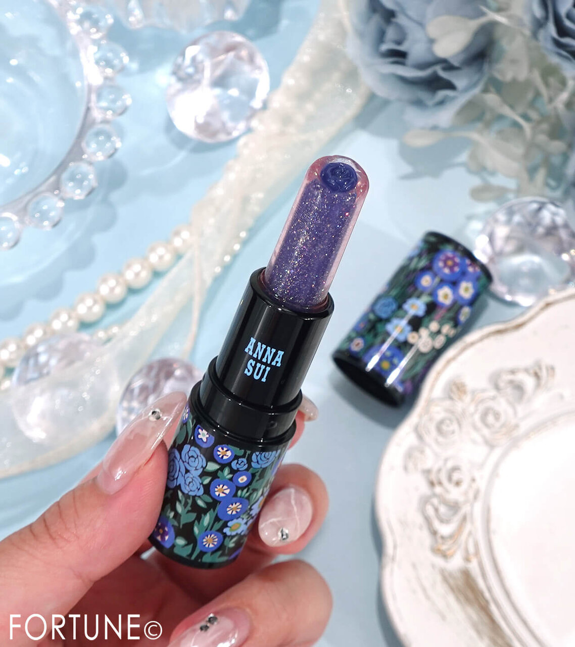 ANNA SUI COSMETICS（アナ スイ コスメティックス）『アナ スイ ブルー ローズ ルージュ A』