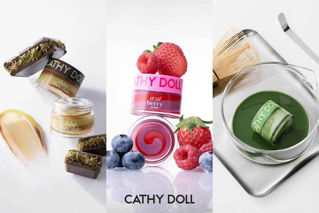 キャシードール Cathy Doll リップバーム ドバイチョコ アサイー 抹茶