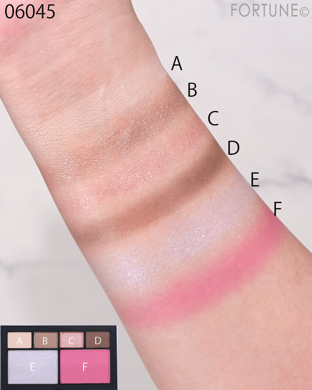 NARS アプレ スキー チーク＆アイパレット　06045