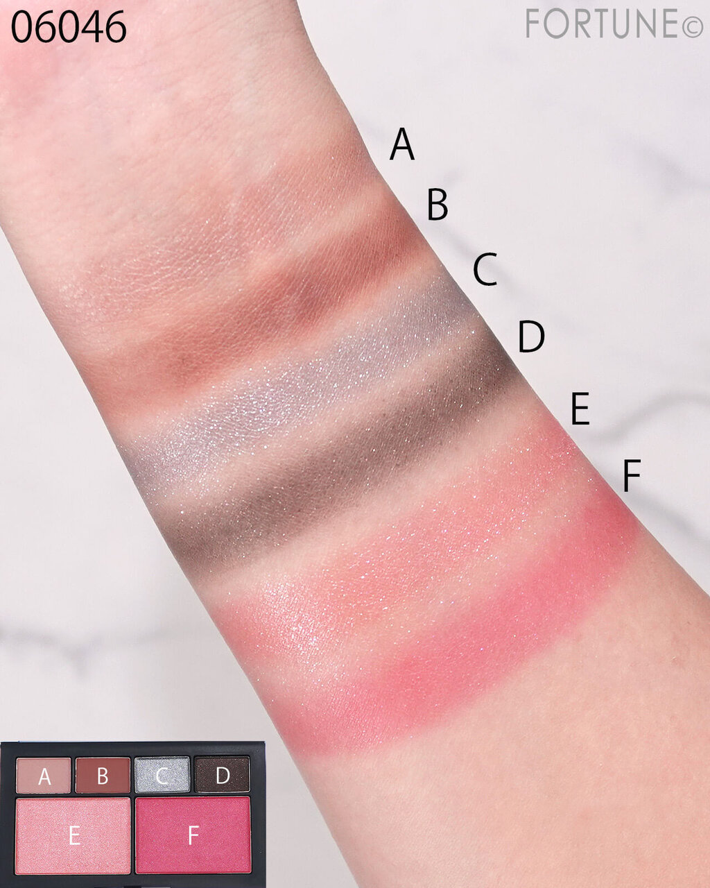 NARS アプレ スキー チーク＆アイパレット　06046