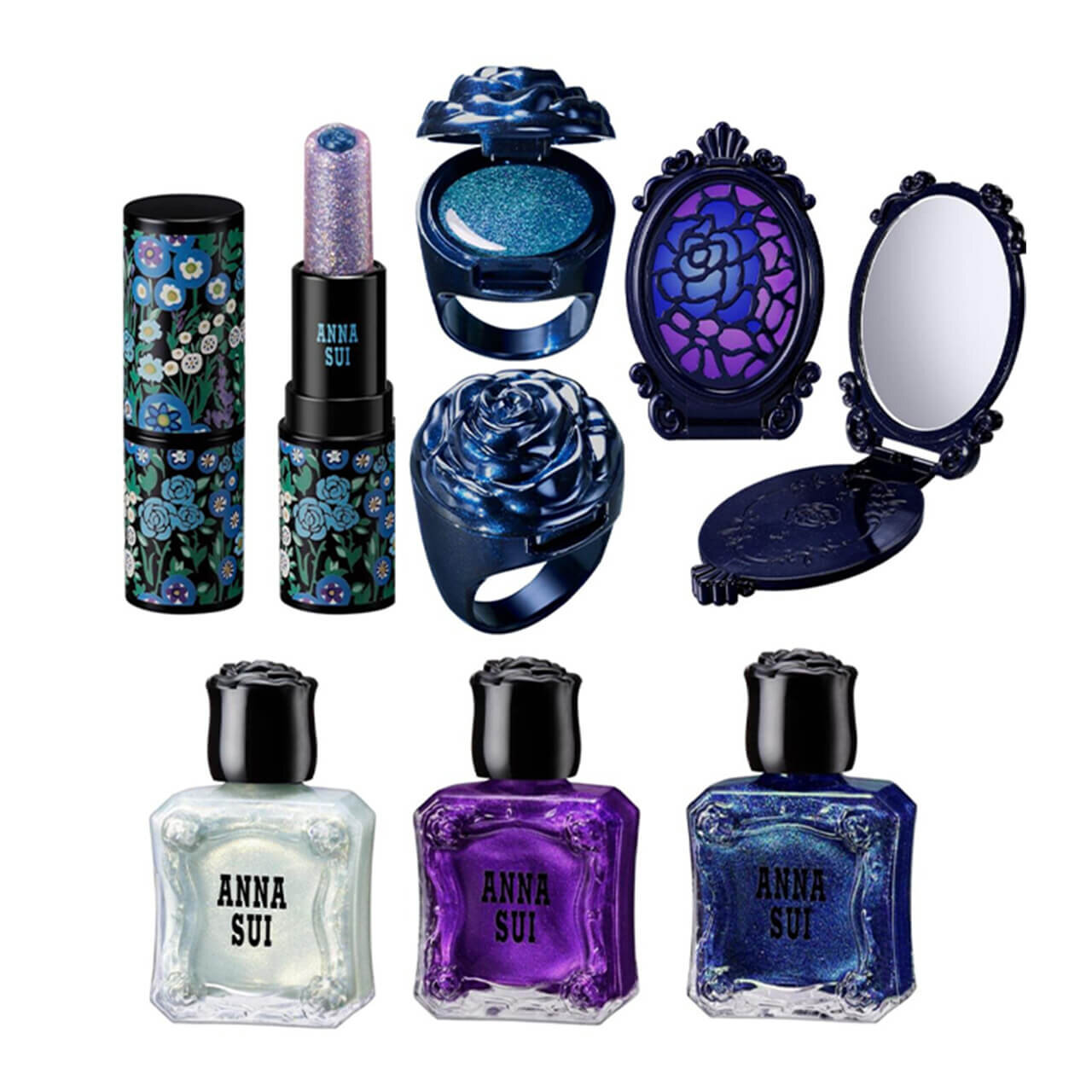 【11/1発売】ANNA SUI COSMETICS（アナ スイ コスメティックス）｜2026 ホリデーコレクション「BLUE ROSE SHOW」