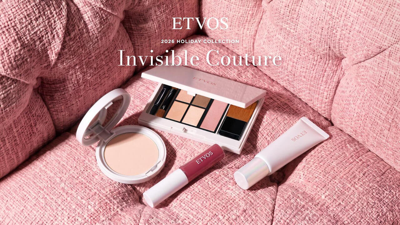 【11/4発売】ETVOS（エトヴォス）｜2026 ホリデーコフレ・リラクシングマッサージブラシ