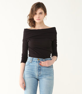 Rabatine collar cut TOPS | BLACK BY MOUSSY（ブラックバイマウジー）BLACK BY MOUSSY(ブラックバイマウジー)のブランド公式ファッション通販サイト (328623)